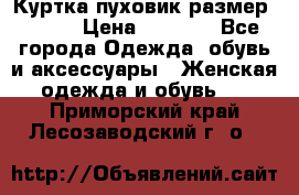 Куртка пуховик размер 44-46 › Цена ­ 3 000 - Все города Одежда, обувь и аксессуары » Женская одежда и обувь   . Приморский край,Лесозаводский г. о. 